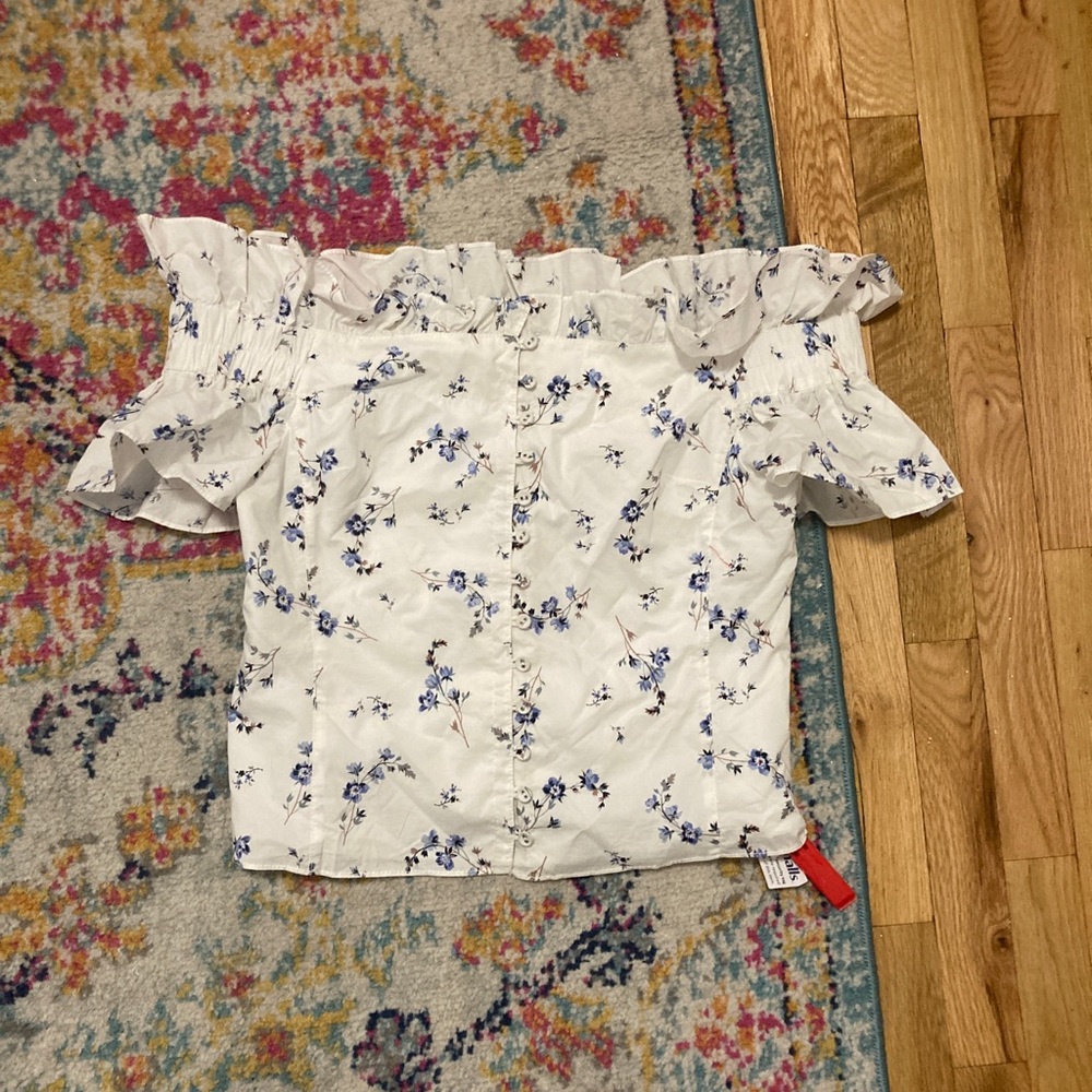Rebecca Taylor odd the shoulder top